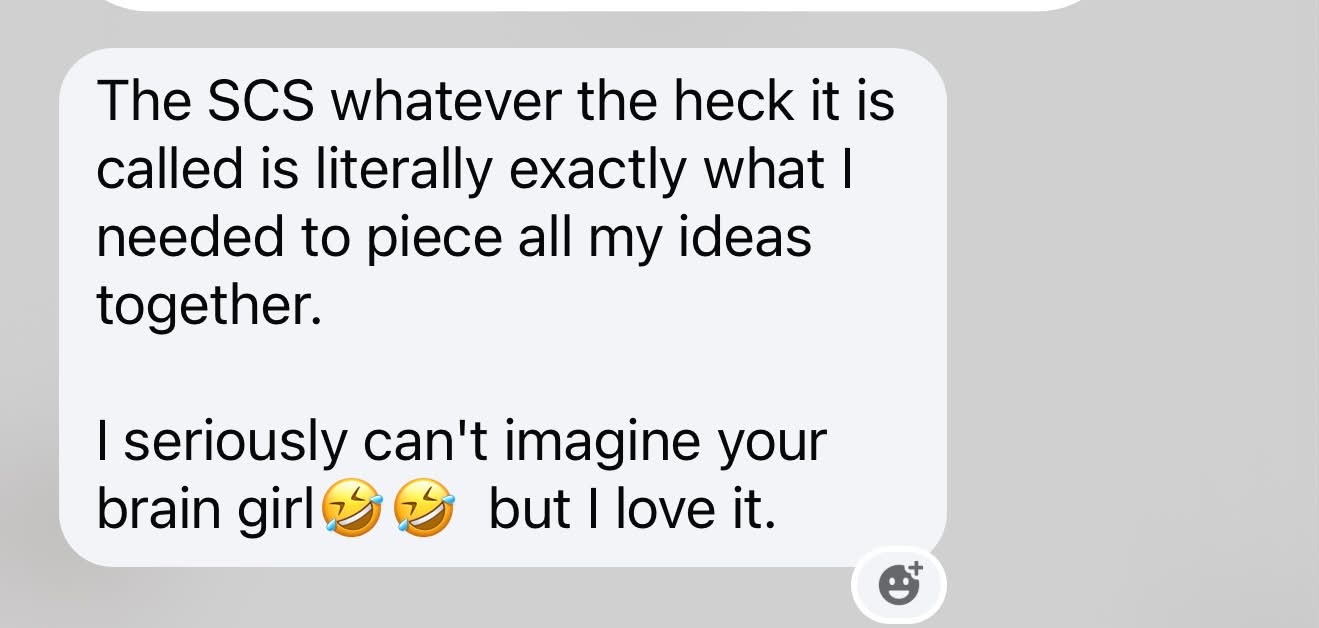Customer message: she made a sale after an hour in the DMs